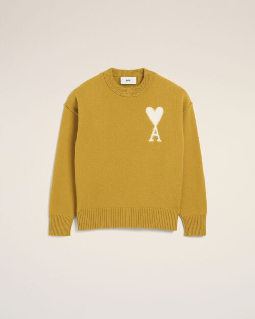 Ami de Coeur Mustard Wool Sweater