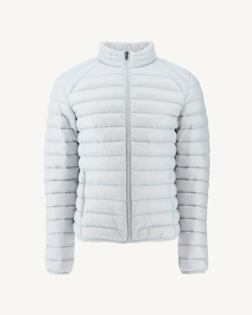 Light Grey Matte Lightweight Down Jacket