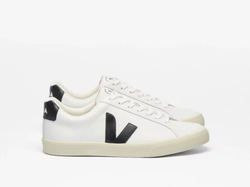 ESPLAR LEATHER WHITE BLACK
